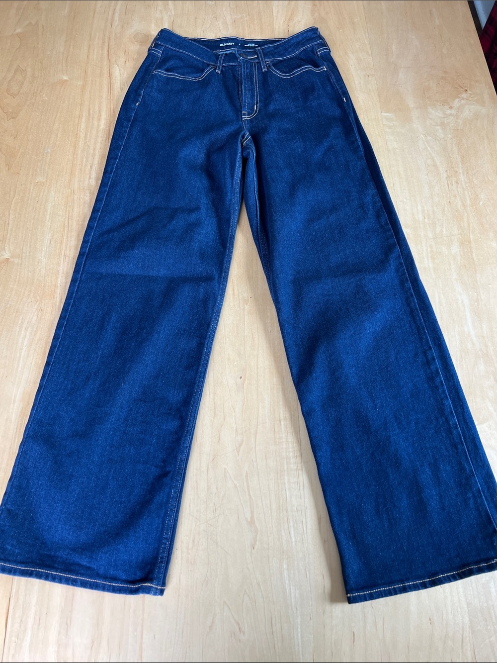 Old Navy Indigo High-Rise Wow Wide Leg Jeans